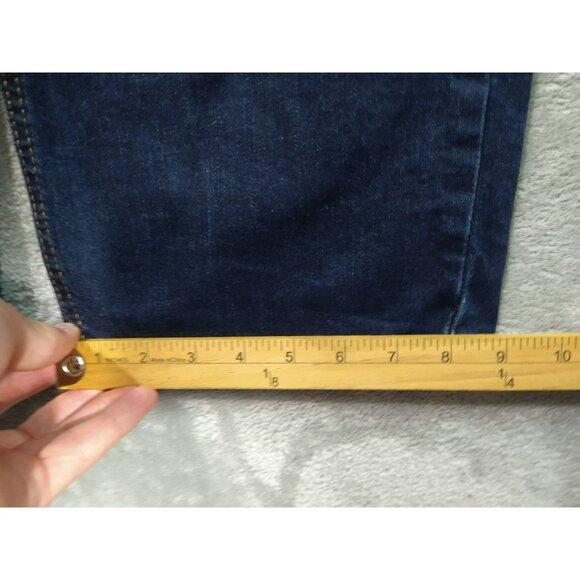 Levis 541 Jeans Mens 46x34 Blue Denim Athletic Fit Straight Leg Stretch Dark - Picture 6 of 10